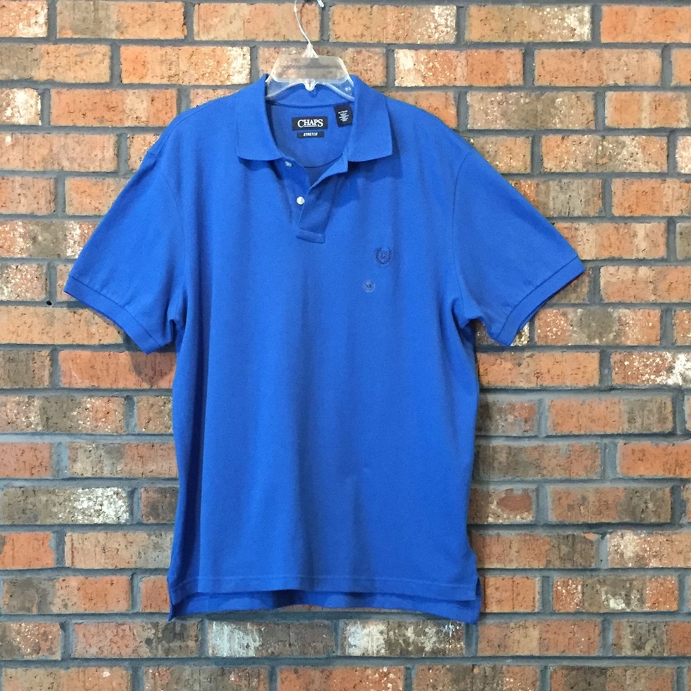 CHAPS ROYAL BLUE POLO SHIRT